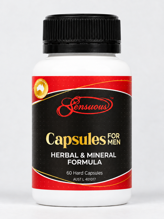 Sensuous Men’s Daily Vitality & Essentials – 60 Capsules